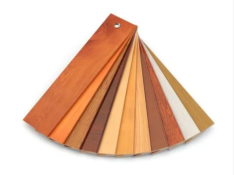 Flooring laminate or parqet samples. Stock Illustration
