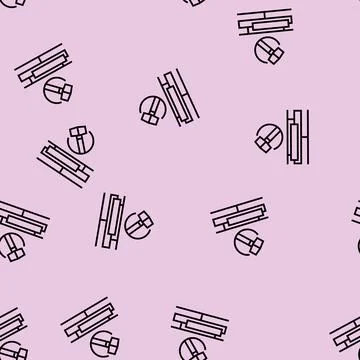 Flooring repair line seamless pattern Ilustración de archivo