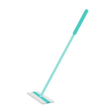 Flooring wiper Illustrazione stock