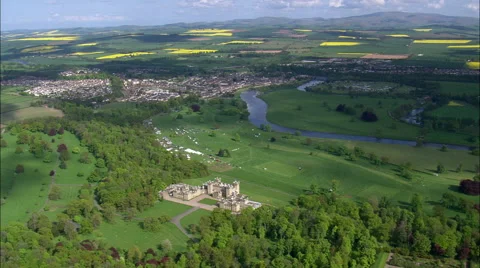 Floors Castle Stock Footage 65386594
