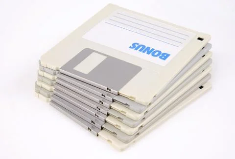 Floppy Computer Disk Stock Photos