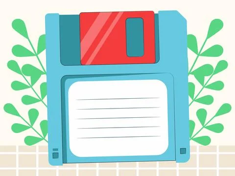 Floppy Concept Illustration Stock Illustration