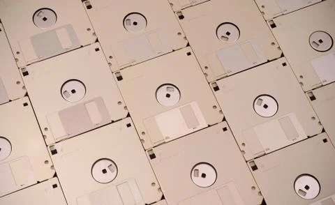 Floppy Data Disks Stock Photos