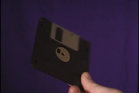 Floppy Disc Stock Footage 297544