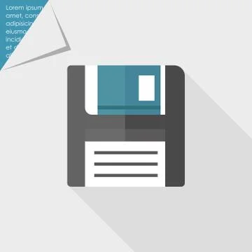 Floppy disc Stock Illustration