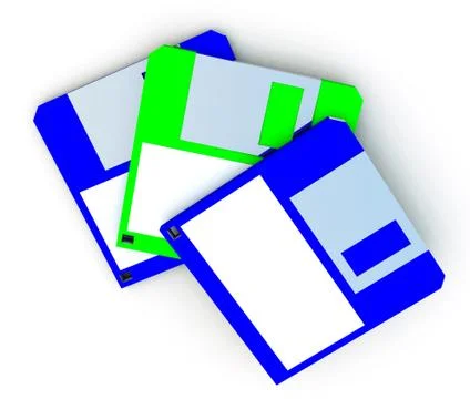 Floppy Disc Stock Illustration