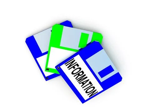 Floppy Disc Stock Illustration
