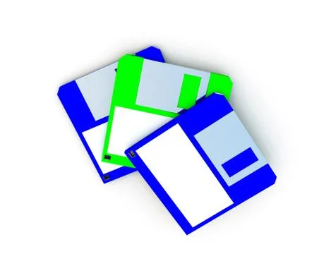 Floppy Disc Stock Illustration