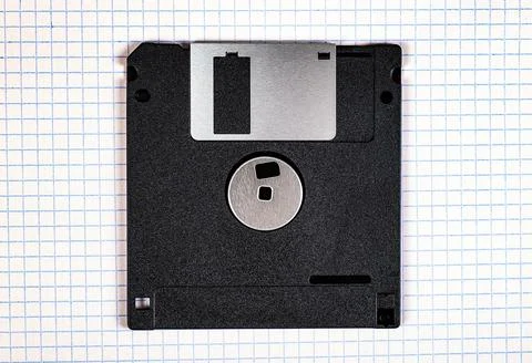 Floppy Disk closeup Foto stock