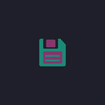 Floppy Disk computer symbol Stock Illustration