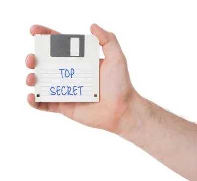 Floppy disk, data storage support Stock Photos