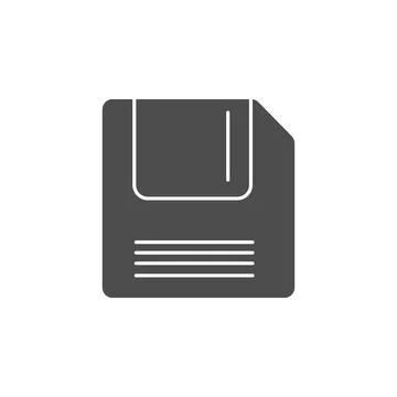 Floppy Disk icon. Elements of web icon. Premium quality graphic design icon Stock Illustration