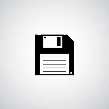 Floppy disk icon Stock Illustration