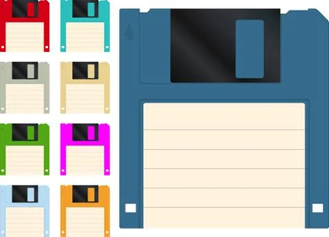 Floppy disk icon Stock Illustration