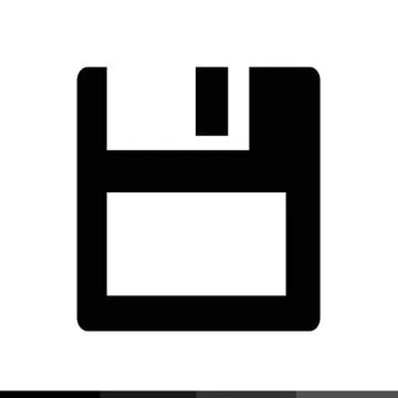 Floppy Disk  icon Illustration design Illustrazione stock