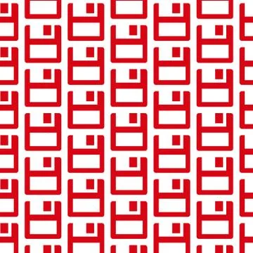 Floppy disk icon pattern background 스톡 일러스트