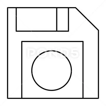 Floppy disk Stock Illustration