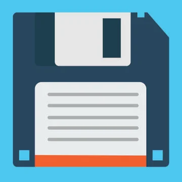 Floppy Disk Stock Illustration