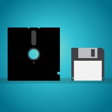 Floppy disk Stock Illustration