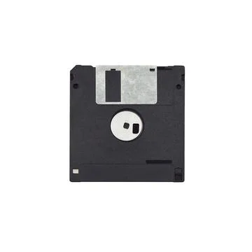 Floppy disk isolated on white background Foto stock
