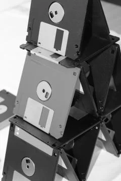Floppy disk magnetic Stock Photos