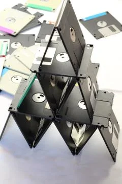 Floppy disk magnetic Stock Photos