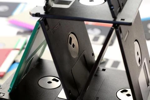 Floppy disk magnetic Stock Photos