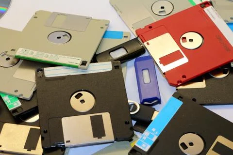 Floppy disk magnetic Stock Photos