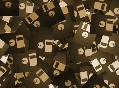 Floppy disk Foto stock