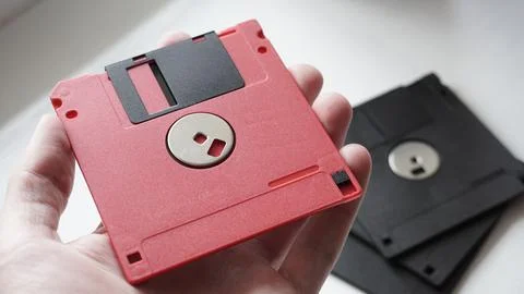 Floppy disk for storing information 写真素材