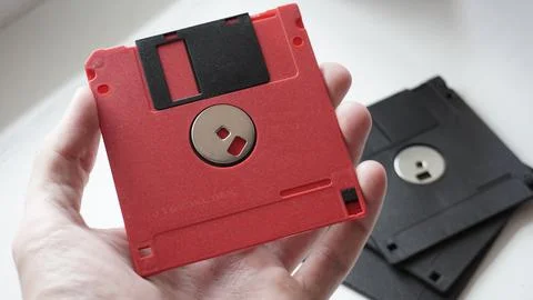 Floppy disk for storing information 写真素材