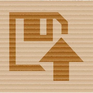 Floppy disk upload Flat with abstract background Stock Illustration