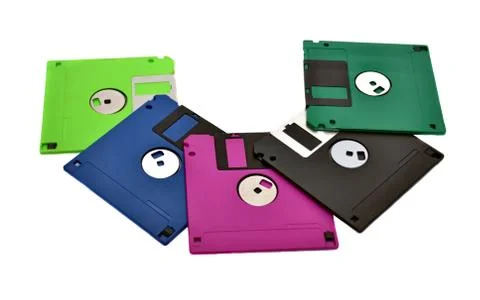Floppy diskettes 스톡 사진