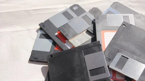 Floppy Disks 스톡 동영상 147135798