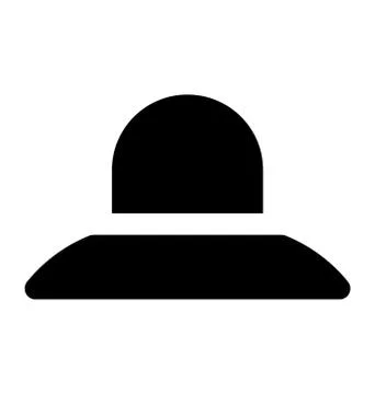 Floppy Hat Vector Stock Illustration