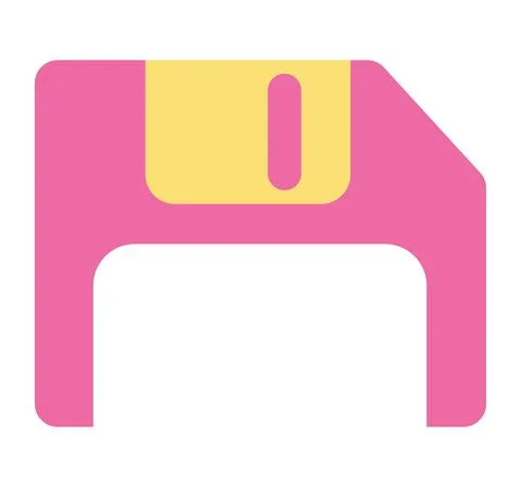 Floppy nineties style Stock Illustration