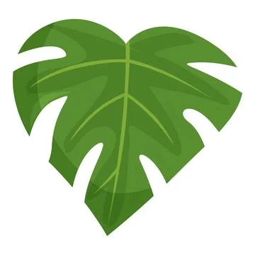Flora leaf icon cartoon vector. Swiss spring single Illustrazione stock