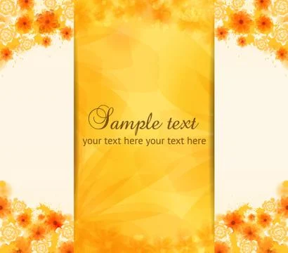 Floral Abstract Background . Eps 10 Stock-Illustration