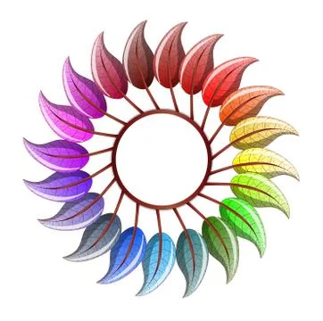 Floral abstract background. Illustrazione stock