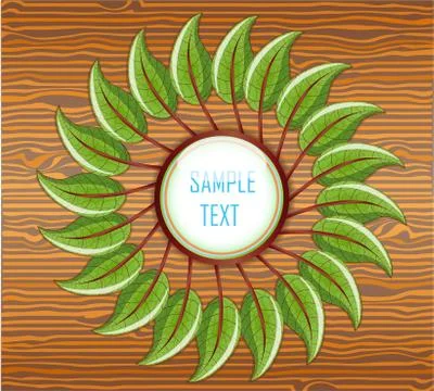 Floral abstract background Stock Illustration