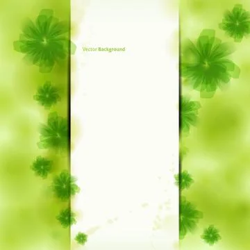 Floral abstract background Stock Illustration