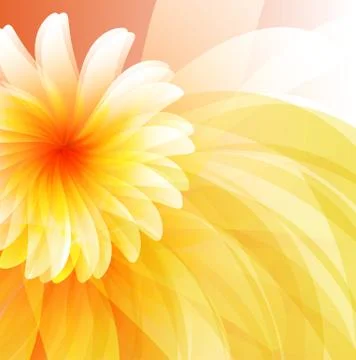 Floral abstract background Stock Illustration
