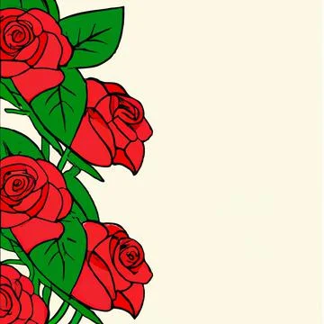 Floral abstract background Stock Illustration