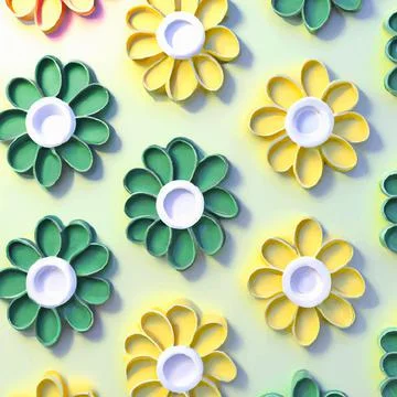 Floral abstract background Stock Illustration