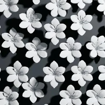 Floral abstract background Stock Illustration