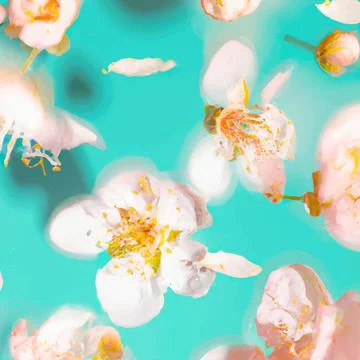 Floral abstract background Stock Illustration