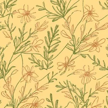 Floral abstract background Stock Illustration