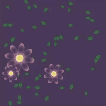 Floral abstract background texture. Seamless flowers pattern. Stock Illustration