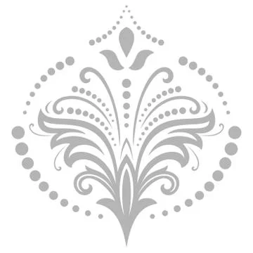 Floral Abstract Pattern Stock Illustration