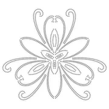 Floral Abstract Pattern Stockillustratie